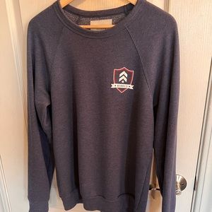 Barry’s Higher Education sweatshirt.